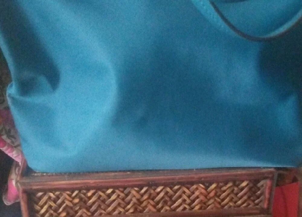 kate spade Teal Blue Nylon Tote